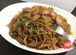 焼そば的做法图解7