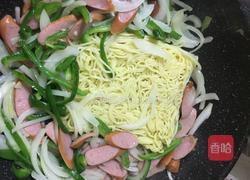 焼そば的做法图解4