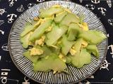 鸡蛋炒佛手瓜