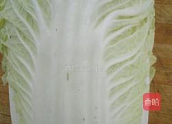 醋溜白菜的做法图解1