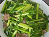 蒜薹炒肉