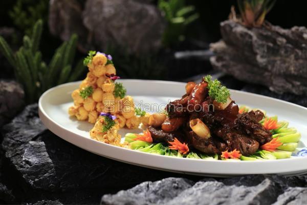 富贵金钱牛筋 cctv7 食尚大转盘的做法_菜谱_香