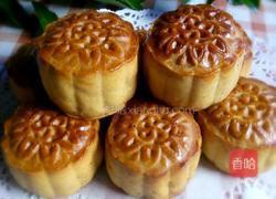 黑芝麻月饼的做法图解1