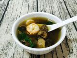 土猪肉海虾草菇汤