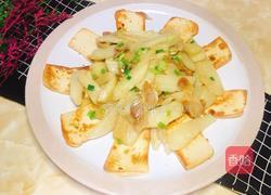豆腐山药炒咸肉的做法图解10