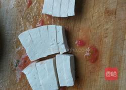 西红柿豆腐虾仁汤的做法图解2