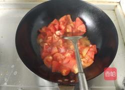 西红柿豆腐虾仁汤的做法图解4