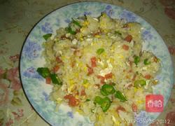 青椒蛋炒饭的做法图解10