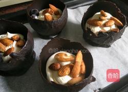 坚果奶酪巧克力碗的做法图解16
