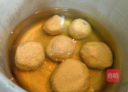 豆沙肉松馅麻团的做法图解18