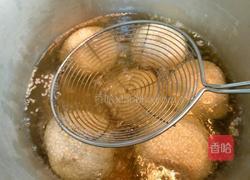 豆沙肉松馅麻团的做法图解19