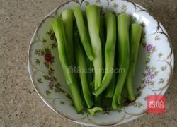 松茸芥兰排骨饭的做法图解3