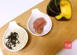 宝宝辅食分享【南瓜肉丁双米饭】12m+的做法图解1