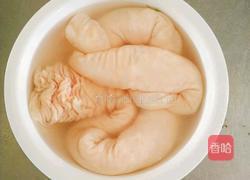 火爆肥肠的做法图解1