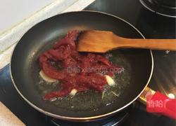 蚝油杭椒牛柳的做法图解4