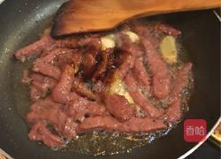 蚝油杭椒牛柳的做法图解5