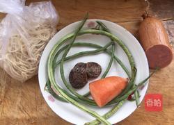 咖喱蘑菇面的做法图解1