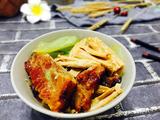 烧排腐竹焖白瓜
