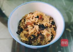 香菇腊肠焖饭的做法图解9