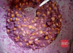 紫薯玉米饼的做法图解4