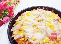 9寸烤箱洋葱披萨的做法图解13