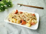 土豆火腿焖面