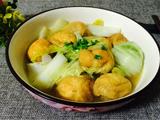 面筋白菜煲