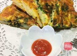 菠菜土豆鸡蛋饼的做法图解7