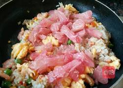 清新柚子炒饭的做法图解6