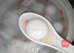 酒酿芝麻心圆子的做法图解5