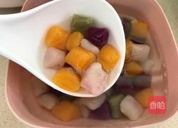 香芋芋圆西米露的做法图解9