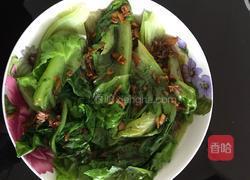 白灼生菜的做法图解7