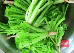 烧菠菜根的做法图解2