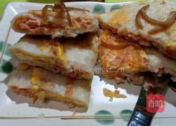 三文魚蛋煎餅的做法图解6