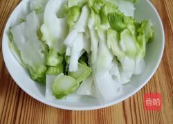 素炒儿菜的做法图解1