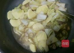 土豆白菜炖肉的做法图解9