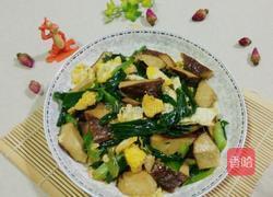 香干鸡蛋炒蒜苗的做法图解11