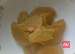 红薯糯米丸子的做法图解1