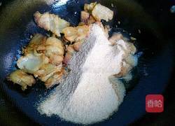玉米面粉炒肉的做法图解11
