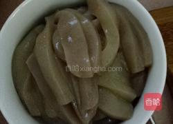 酸豆角焖魔芋的做法图解3
