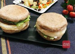 减脂健身餐（全麦牛肉蛋白堡）的做法图解11