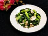 上海青炒口蘑