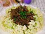 菜花炒牛肉