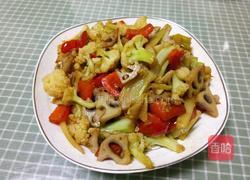 干锅花菜的做法图解6