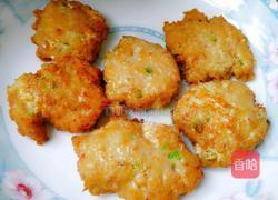 香葱奎龙鱼肉饼的做法图解5