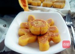 奶香豆沙南瓜饼的做法图解15