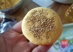 奶香豆沙南瓜饼的做法图解8