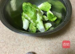 素烩抱儿菜的做法图解1