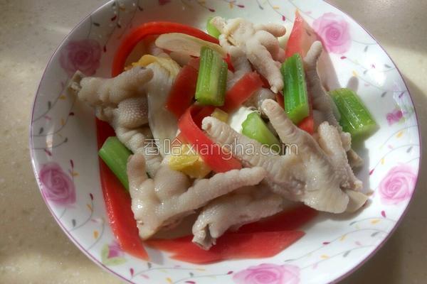 泡鸡爪的做法