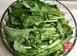 爆炒油菜的做法图解2